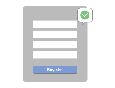 Step 2: Register your profile on the member site